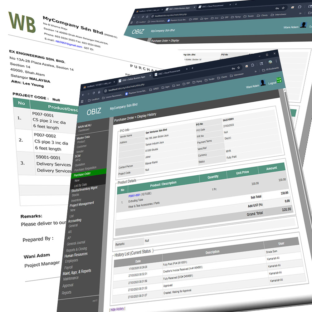 personal website